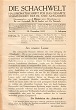 DIE SCHACHWELT / 1911 vol 1, no 24